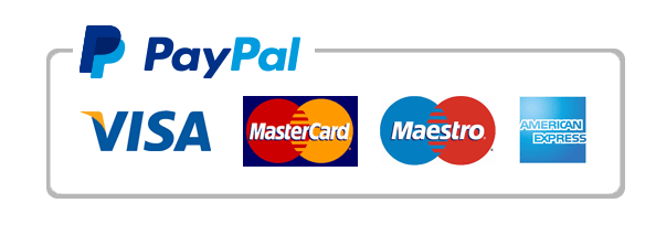Paga con carta di credito o paypal